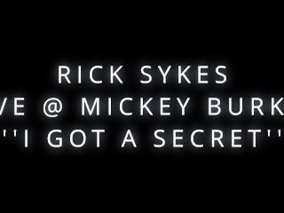 RICK SYKES - DIRTY LAUNDRY - FORBIDDEN SEX LIVE