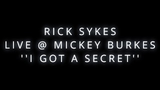 RICK SYKES - VUILE WAS - FORBIDDEN SEKS LIVE