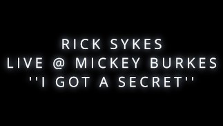 RICK SYKES - DIRTY LAUNDRY - 禁止性生活