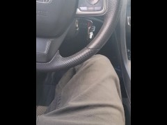 Playing wit big dick driving down public rds passing cars - Screenshot 16 of 16 - Bwc