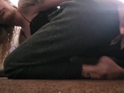 Preview 1 of MASTURBATING AND CUMMING IN MY PANTS . SHES.SOHOLLYWOOD ON ONLYFANS