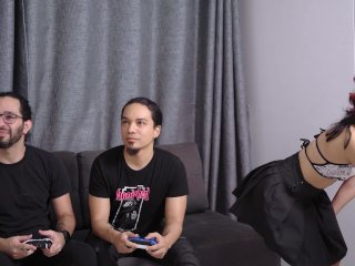 One cock isn't enough for petite latina Cindy Luna! So we had to double penetrate her!