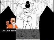 Preview 5 of Kamesutra DBZ Erogame 4 Jerking off your old neighbor by DBenJojo