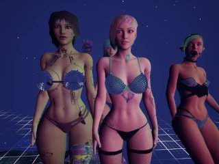 big tits, cyberpunk, hentai, 60fps