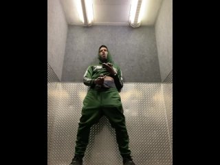 Got a Quick Nut On A Public Elevator