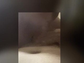 Deep Throating Husband's Cock and Swallowing Loads_of Cum inHis Utility Trailer