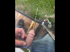 Peeing out side - Screenshot 14 of 16 - Small Dick
