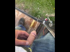Peeing out side - Screenshot 9 of 16 - Dick Flash
