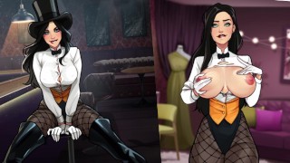Zatanna Conjures Up A Magical Night Of Soft Tits
