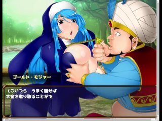 doujin game, big tits, 60fps, cumshot