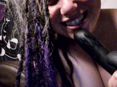 Delia Morningstar fucks herself while smoking j  FULL LENGTH FULL HD