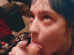 😇 Cute Teen Sensually Sucks My Cock, Makes Me Moan