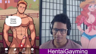 (Gay) Manful el vaquero con HentaiGayming