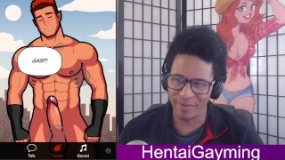 (Gay) Manful el superhéroe W / HentaiGayming