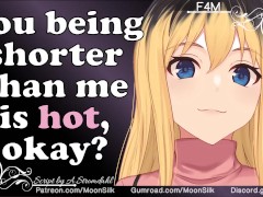 F4M - Tall Best Friend x Short Listener - Friends to Lovers - Confession - Short Height Comfort