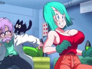 Preview 2 of ANDROID 21 BOOBJOB WITH CUM ON FACE FINAL | KAME PARADISE 3 #1