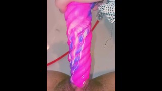 I came soo fucking hard to my new toy! Message me to buy better longer videos