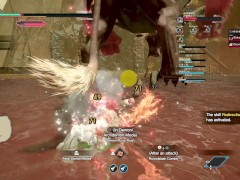 Crazy Redhead Dominates Angry Monkey | Monster Hunter Rise: Sunbreak | Nude Mod Gameplay