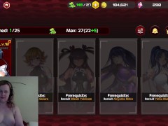 One Sexy Maid VS Ninja Clan and ... Dragon? - Action Taimanin Gameplay