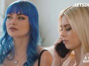 Preview 1 of Jill Kassidy, Eliza Ibarra & Jewelz Blu Are So Horny For Each Other's Wet Pussies
