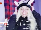 🖤🐰 my black rabbit headband + hair brush + talking w u 🐰🖤