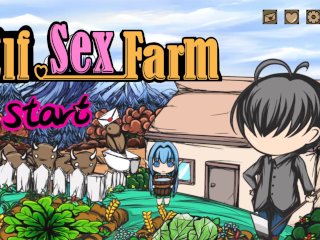 elf sex farm, 60fps, big dick, porn games