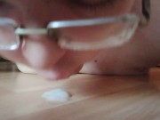 Preview 1 of Boy eating his own cum Compilation II