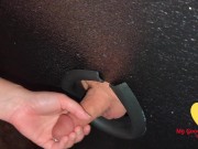 Preview 1 of SLUTWIFE DRAINS COCK IN 2 MINUTES AT GLORY HOLE
