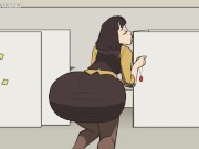 Preview 3 of Sophia Office Ass Expansion (2020) - Tail-Blazer