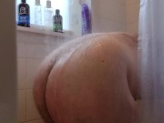 Preview 2 of Hairy Bear Gets Dirty in the Shower