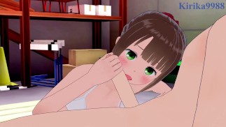 Aru Honshou and I have intense sex in the warehouse. - Hitori Bocchi no Marumaru Seikatsu Hentai