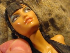 FUCVph2 Simone Style "Classy Lady In Black" just-the-cumshot version