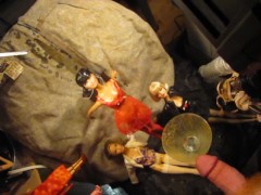 2017 Aletta Ocean "Red Lingerie Couch Fun" just-the-cumshot variant