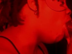 Face fuck double nut