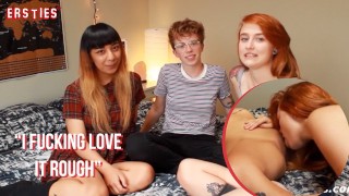 3 Lesbian Lovers Eat Each Other Out