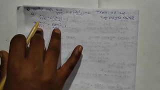 Ecuación cuadrática matemáticas Resolver esta pregunta de matemáticas set 4 para la clase 10 episodio no1