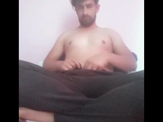 Boy Masturbating Hard