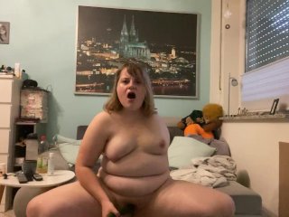 brunette, tits, amputee girl, masturbate