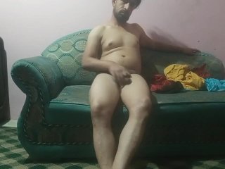 Asian boy masturbating