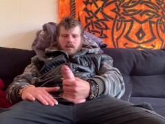 Sam Samuro Cum‘s in His Leather Jacket (Fan Wish)