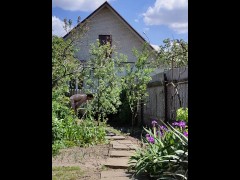 The May sun was warm