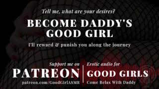 [GoodGirlASMR] Tell me, what are your desires? Allow me to reward & discipline you along the journey