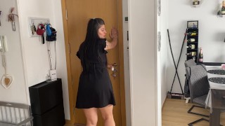 stepsister fart when she gets home (full video on my OF, only $6)