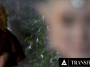 Preview 3 of TRANSFIXED - Trans Elf Archer Izzy Wilde Fucks Busty Elf Witch Kenzie Taylor in the Enchanted Forest