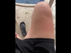 Squirting outside - Screenshot 6 of 16 - Dress No Panties