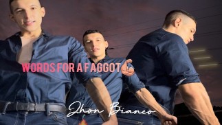 words for a faggot from a very masculine guy