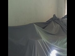 I keep jumping from bed to bed leaving my mark of milk on the mattresses of my friends and family.