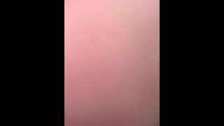 Mijn vrouw wordt geramd in het roze gat