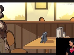 BOMBSHELL BARISTA w/ BIG ASS WATCHED BY RAPPER