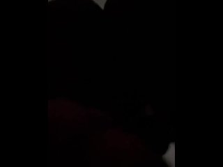 vertical video, amateur couple, creampie, big dick